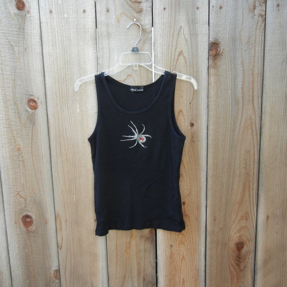 Black Widow  Tank Top Size L